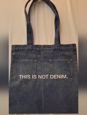 rag & bone Blue 'THIS IS NOT DENIM.' Tote
